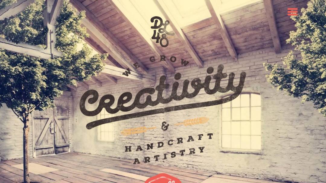 Screenshot of DL48 Studio's Website