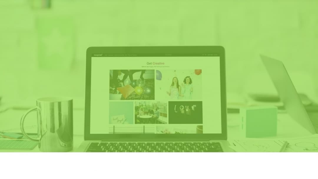 Screenshot of Hutch House Digital Media's Website