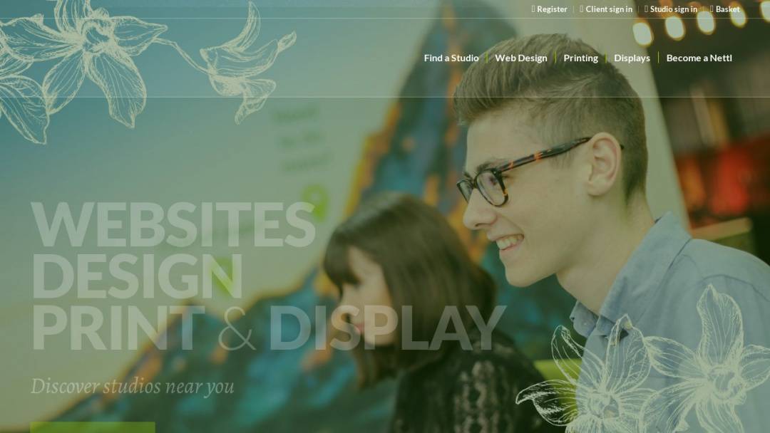 Screenshot of iDentityCreative's Website