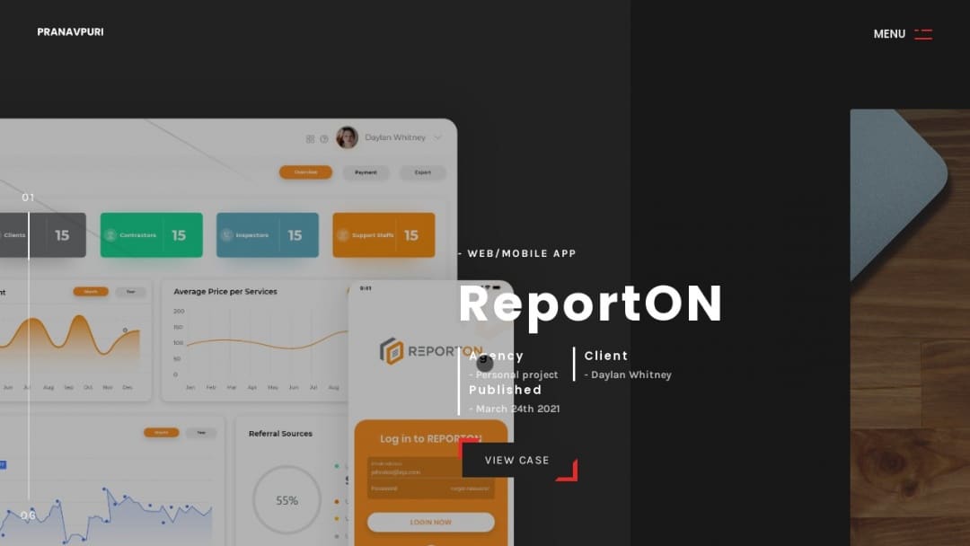Screenshot of Pranavpuri Goswami's Website