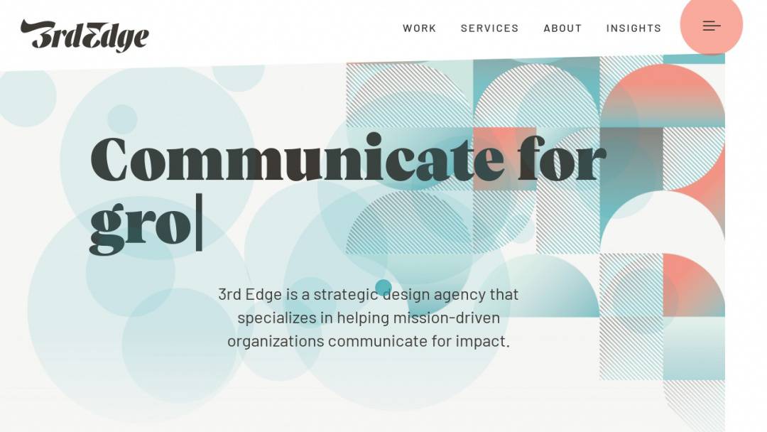 Screenshot of 3rd Edge's Website