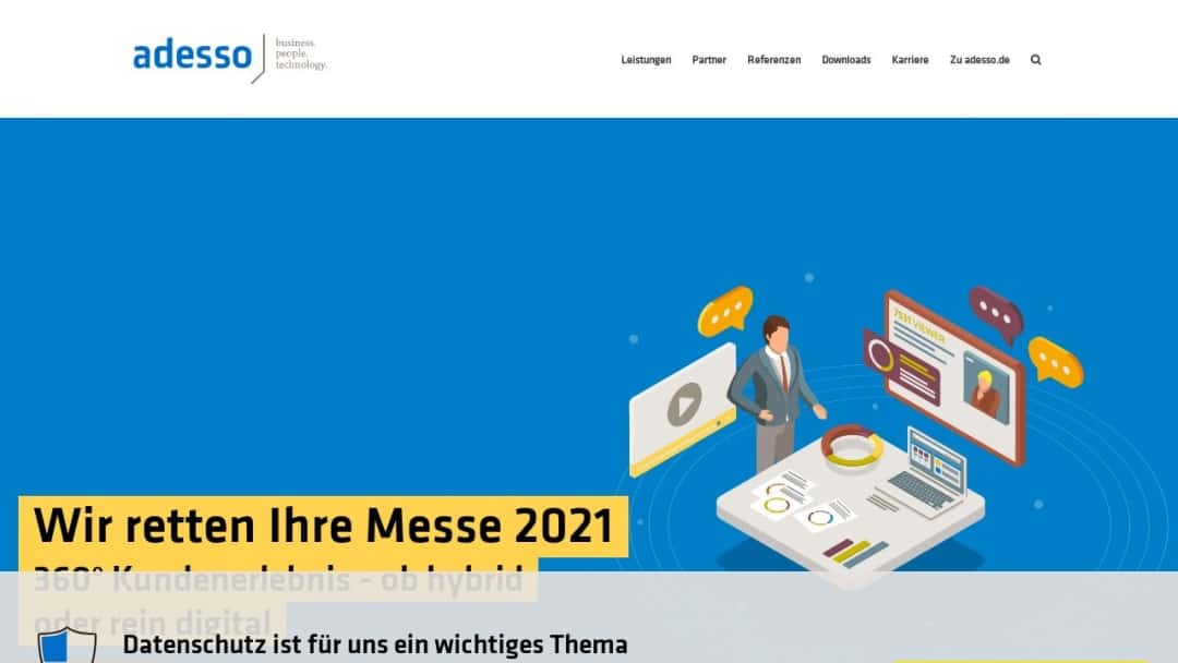 Screenshot of ARITHNEA's Website