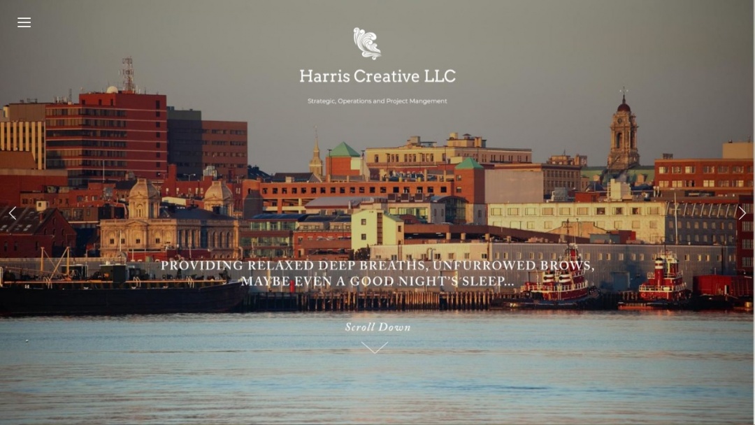 Screenshot of HARRIS  HESS's Website