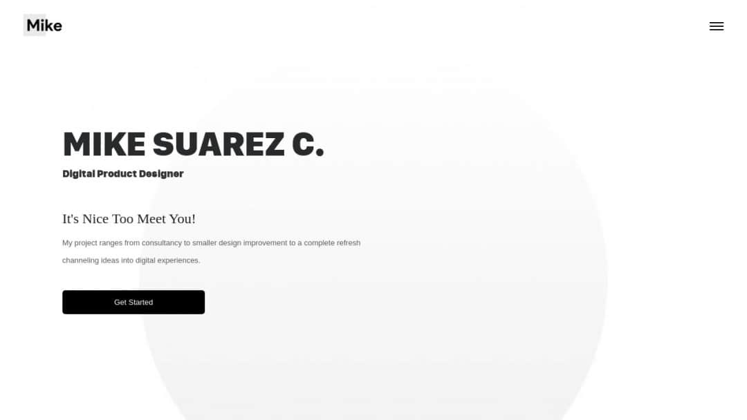 Screenshot of House of Mike's Website