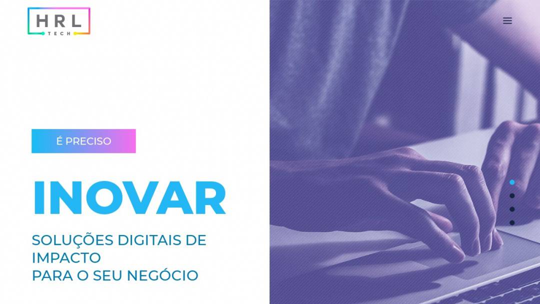 Screenshot of HRL Tech's Website