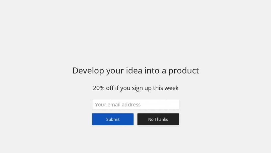 Screenshot of iChanical's Website