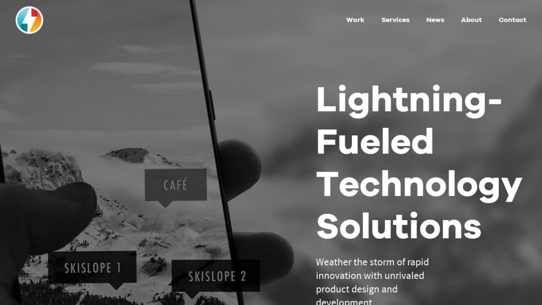 Screenshot of Ideas By Nature's Website