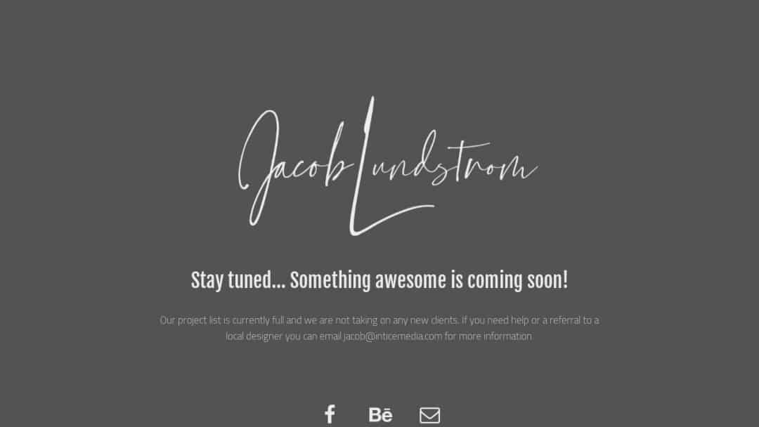 Screenshot of InticeMedia's Website