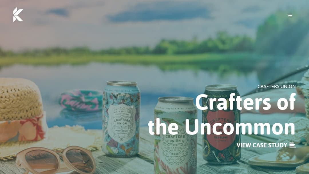 Screenshot of Kabookaboo's Website