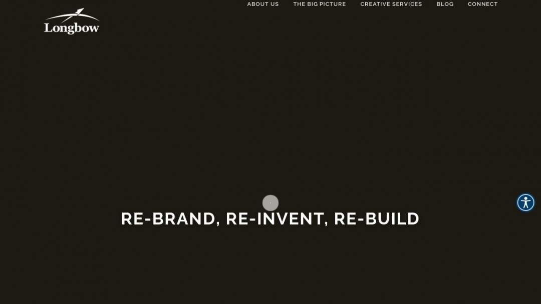 Screenshot of Longbow's Website