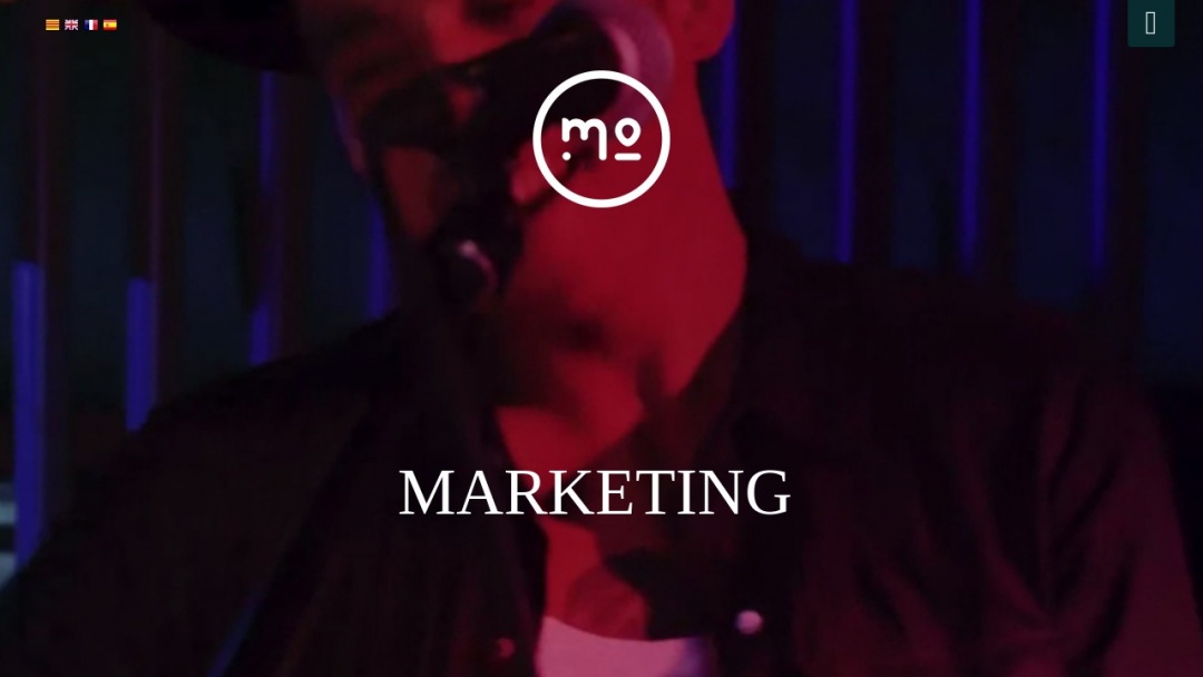 Screenshot of Movida gráfica's Website