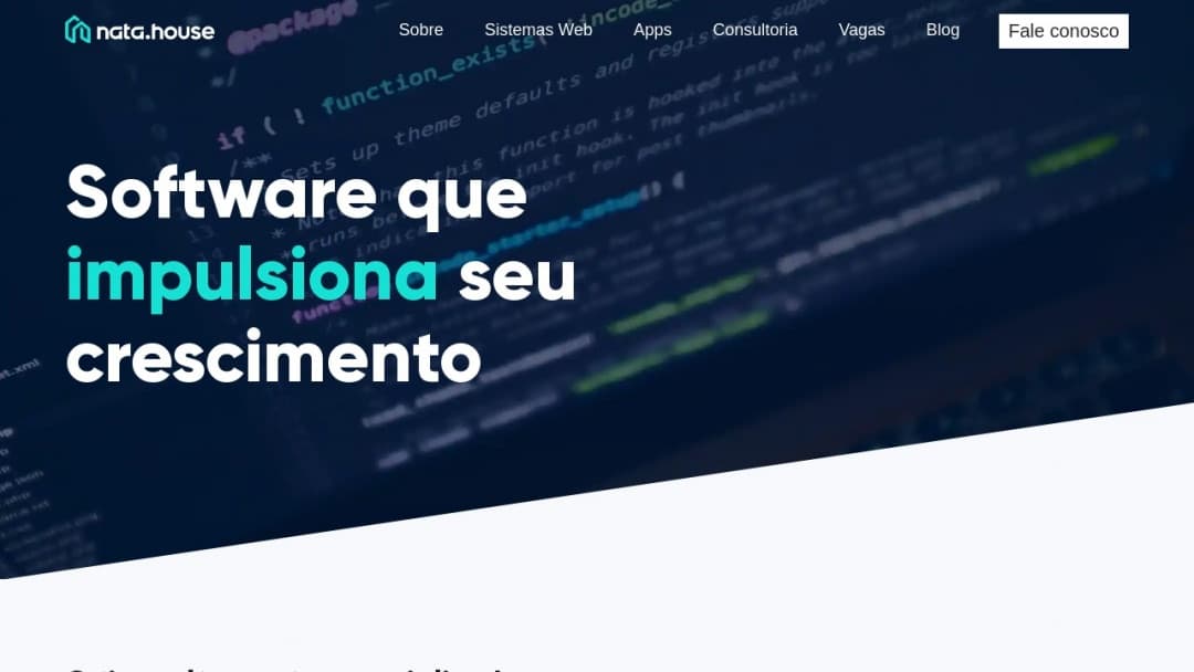 Screenshot of nata.house's Website