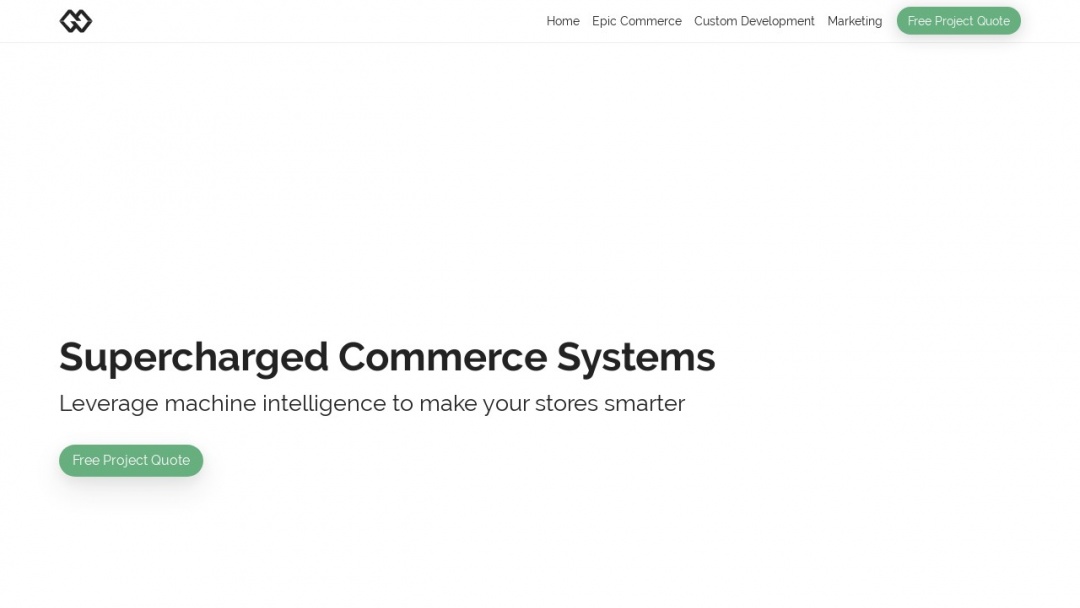 Screenshot of Orkiv Retail Solutions's Website