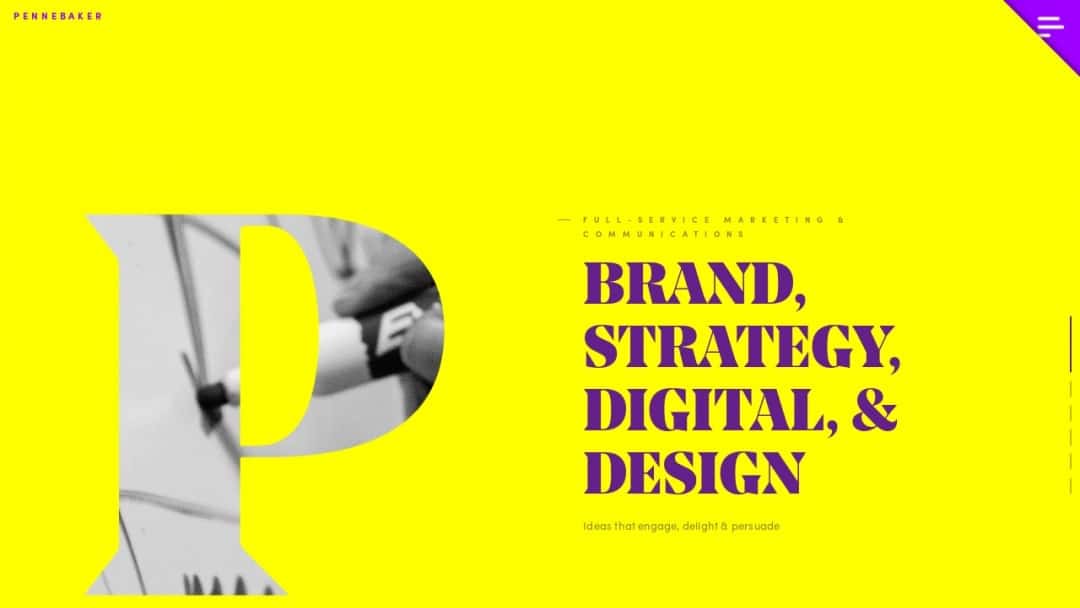 Screenshot of Pennebaker's Website