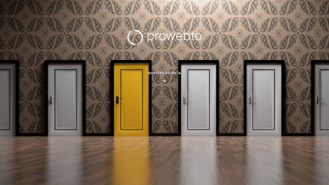 Screenshot of prowebto's Website