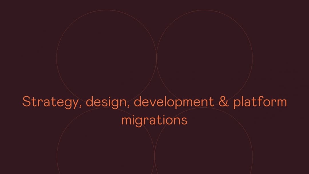 Screenshot of Raak Creative's Website