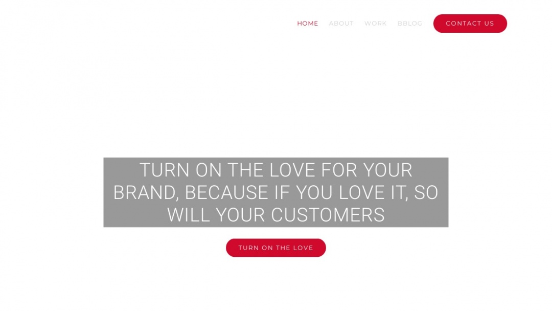 Screenshot of Branding Boutique's Website