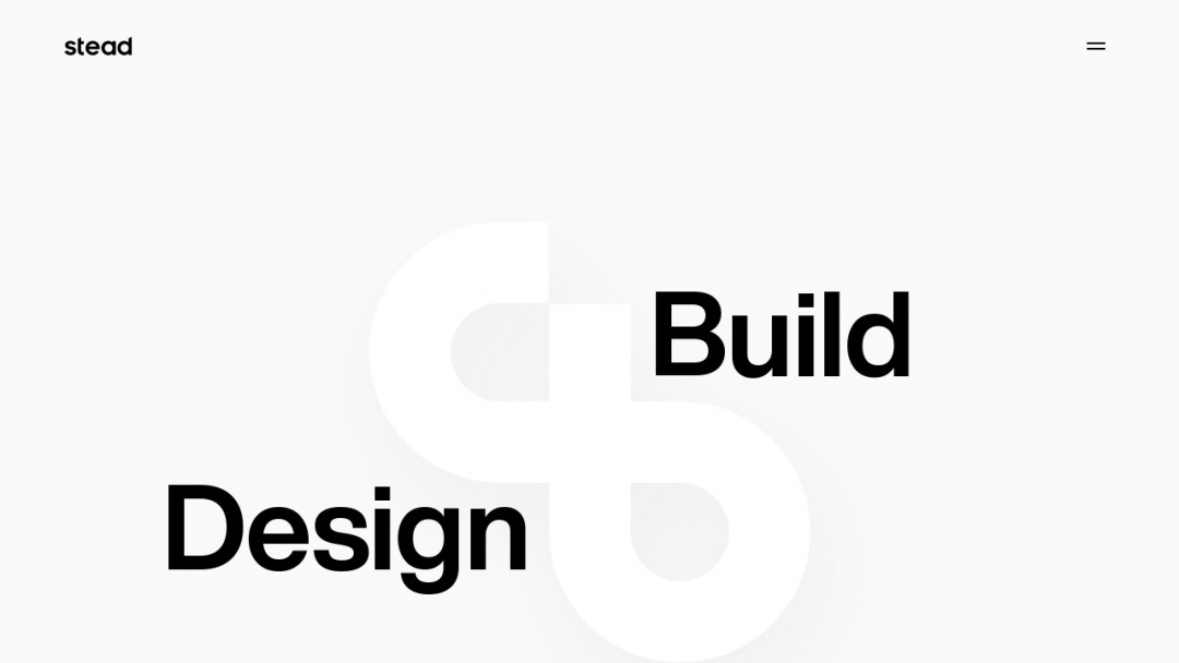 Screenshot of Stead's Website