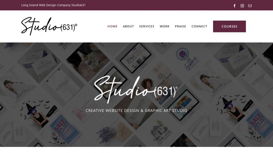 Screenshot of Studio631 Long Island Website Design's Website