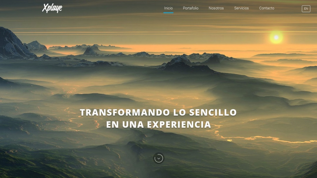 Screenshot of Xplaye's Website