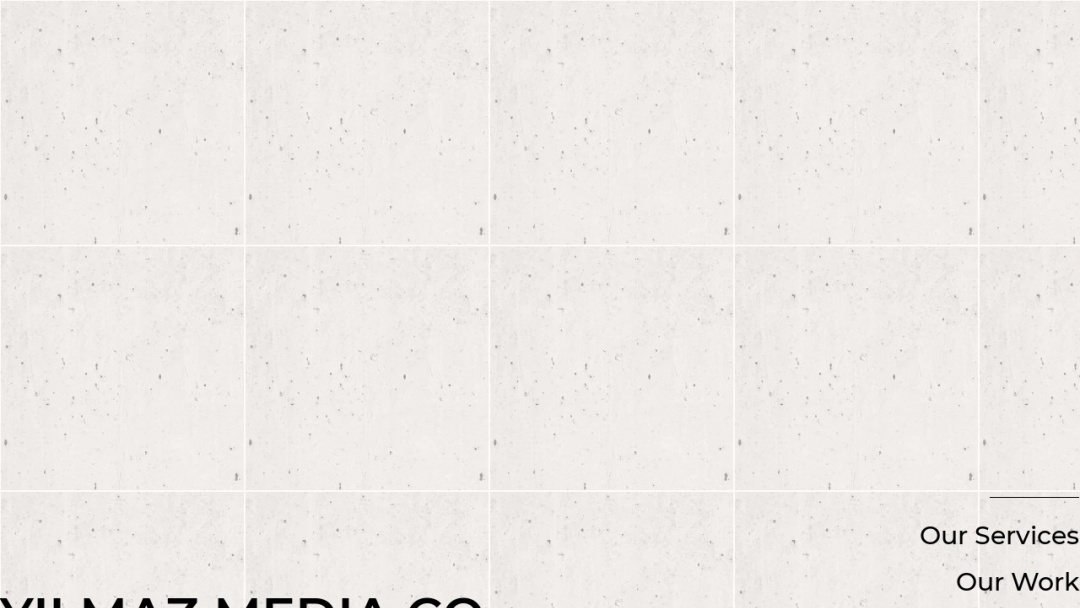 Screenshot of Yilmaz Media Co. LLC's Website