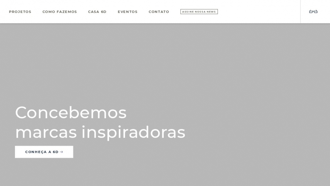 Screenshot of 6D's Website