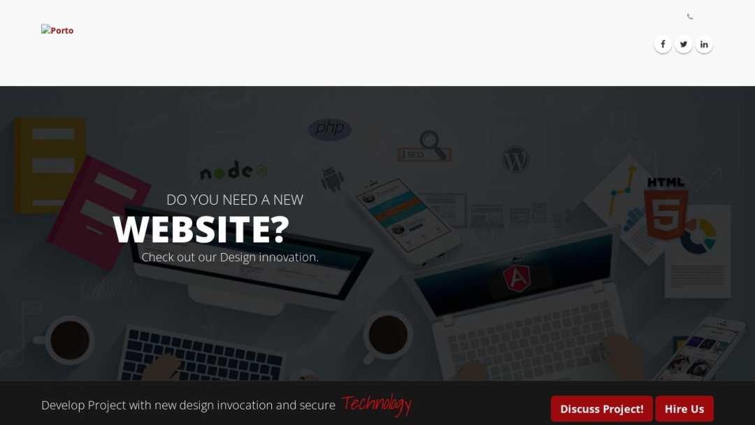 Screenshot of Aarvik Infotech Pvt Ltd's Website