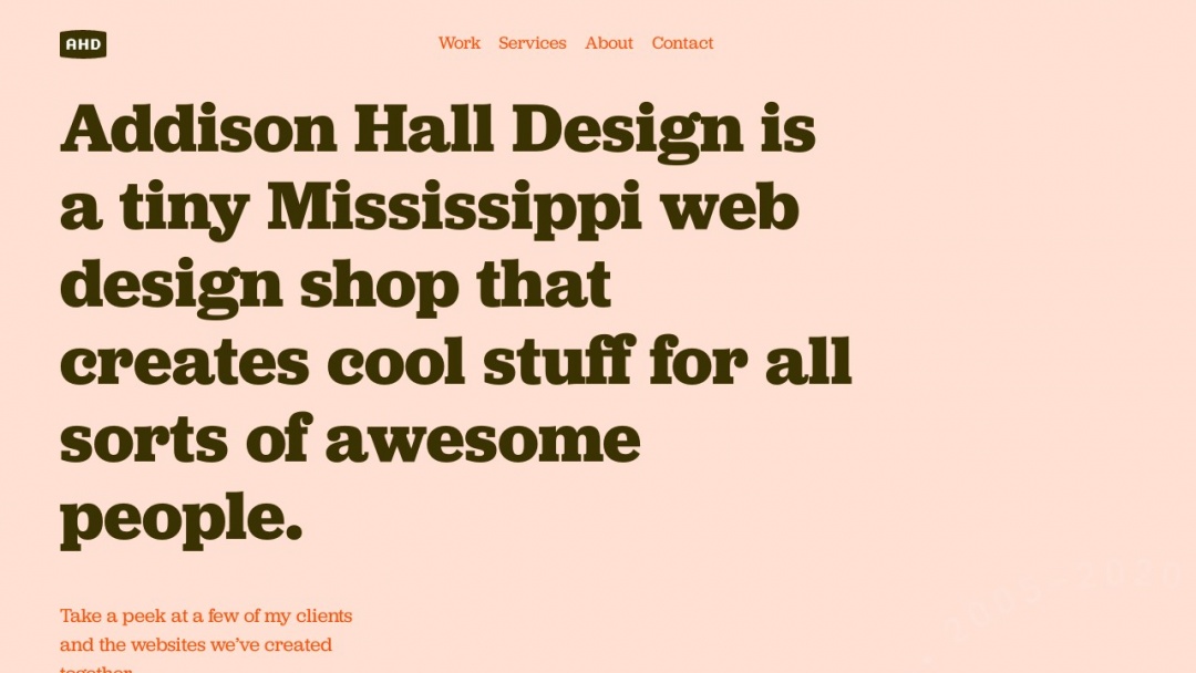 Addison Hall Design – Digital Excellence Awards