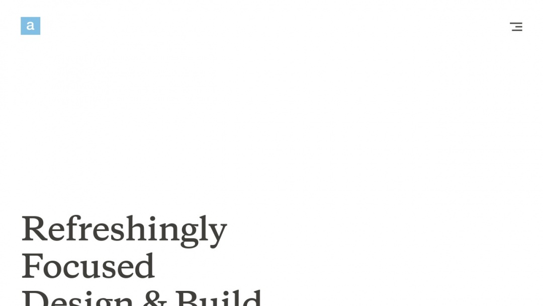 Screenshot of adjacent's Website