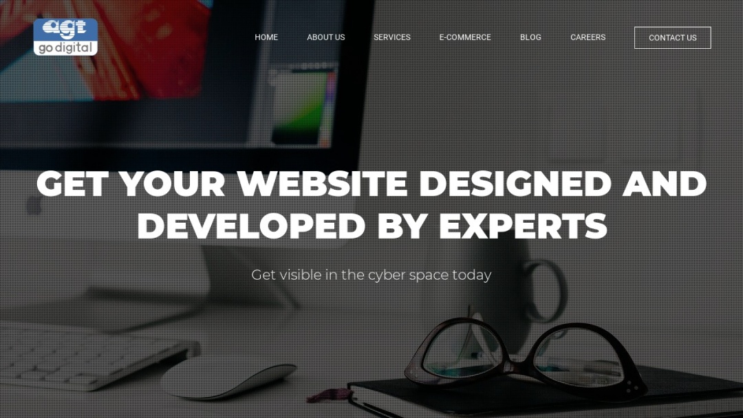 Screenshot of AGT INDIA's Website