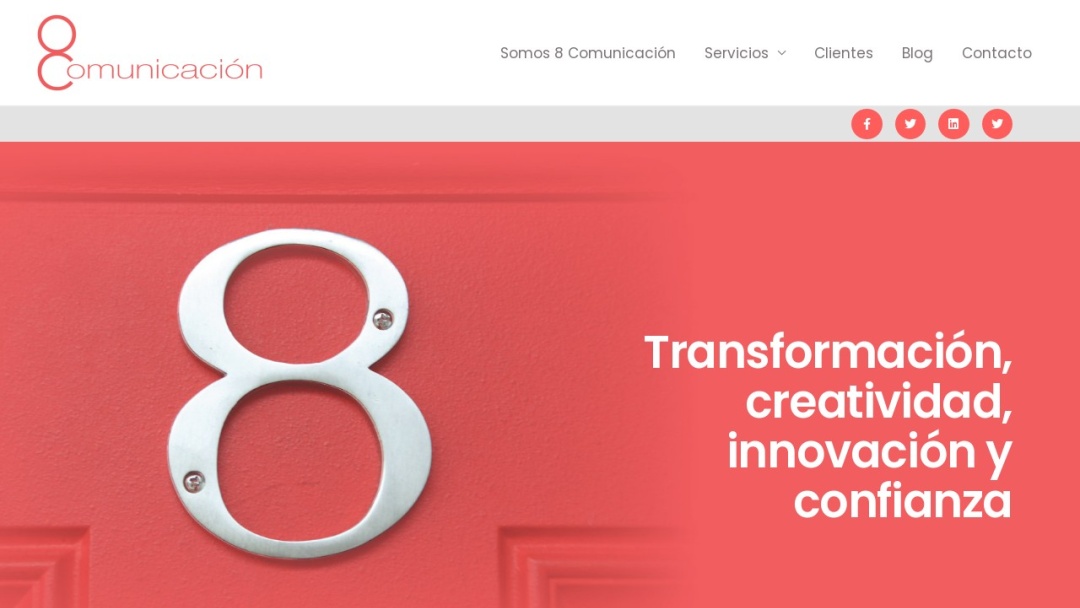 Screenshot of Amba Comunicaciones's Website