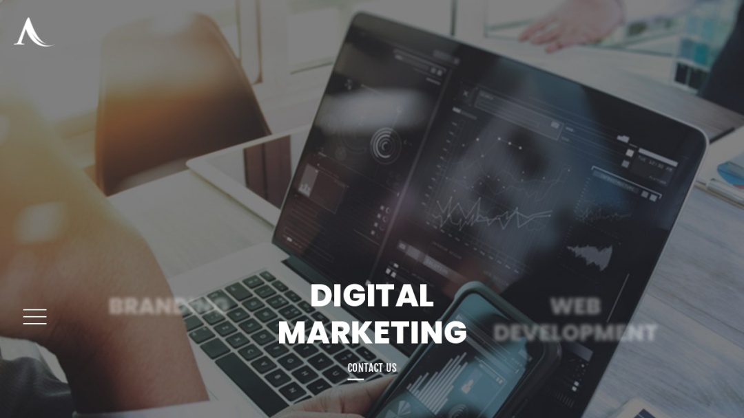 Screenshot of Ambi Web Solutions's Website