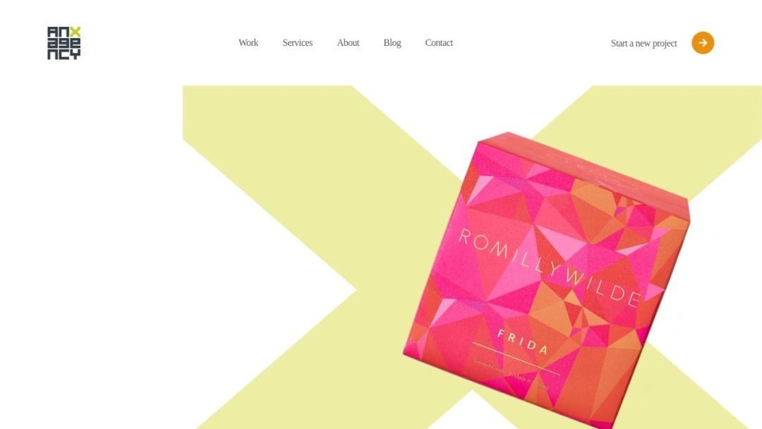 Screenshot of an.x ltd.'s Website