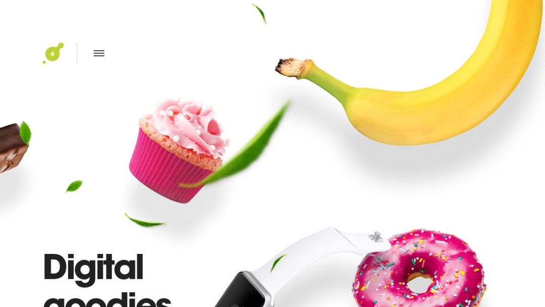 Screenshot of Art4web's Website