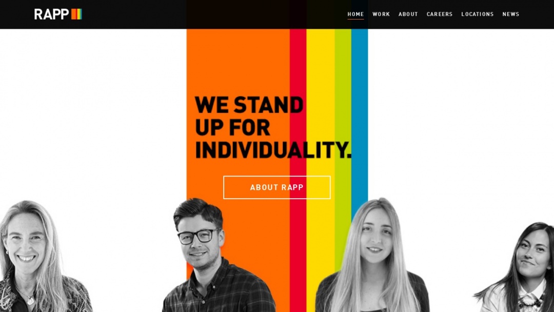 Screenshot of Atmosphere Proximity's Website