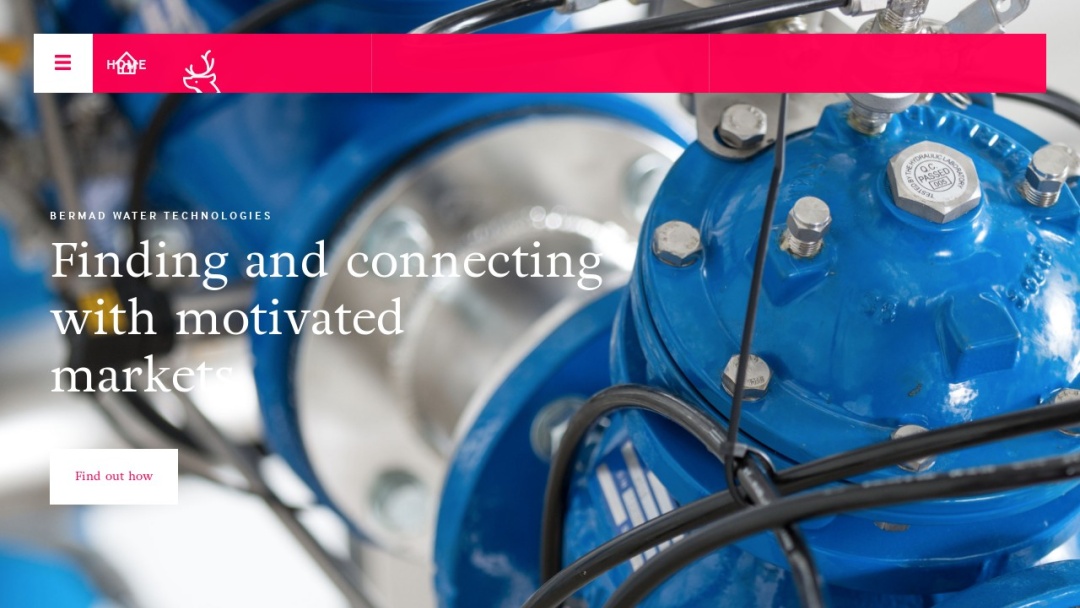 Screenshot of August's Website