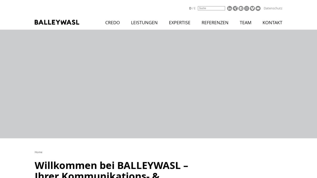 Screenshot of balleywasl*'s Website