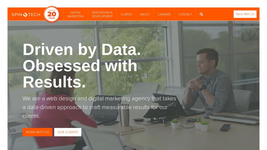 Screenshot of Bayshore Solutions's Website