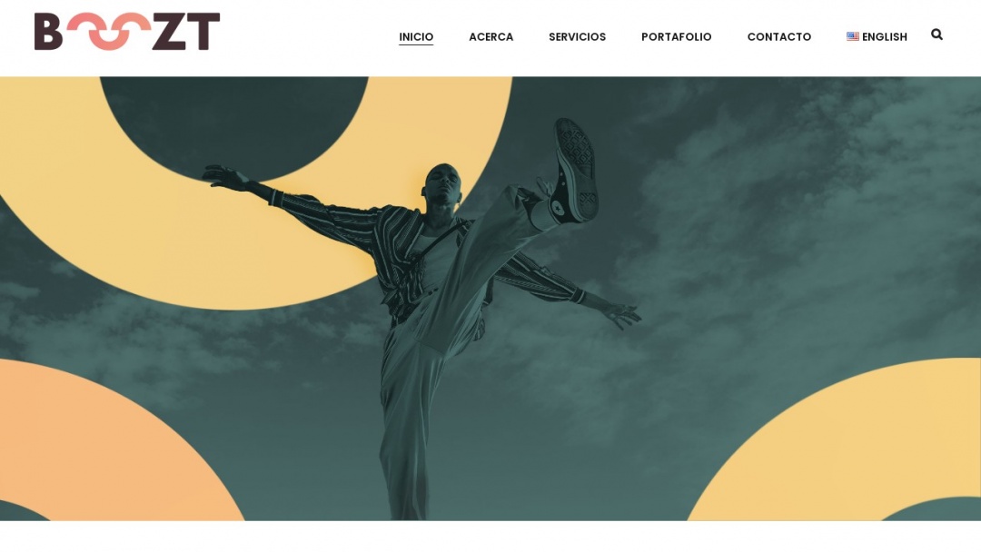 Screenshot of Boozt's Website