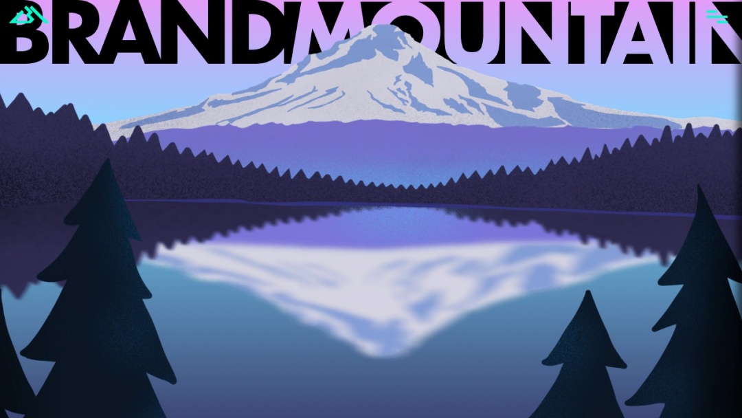 Screenshot of Brand Mountain Design's Website
