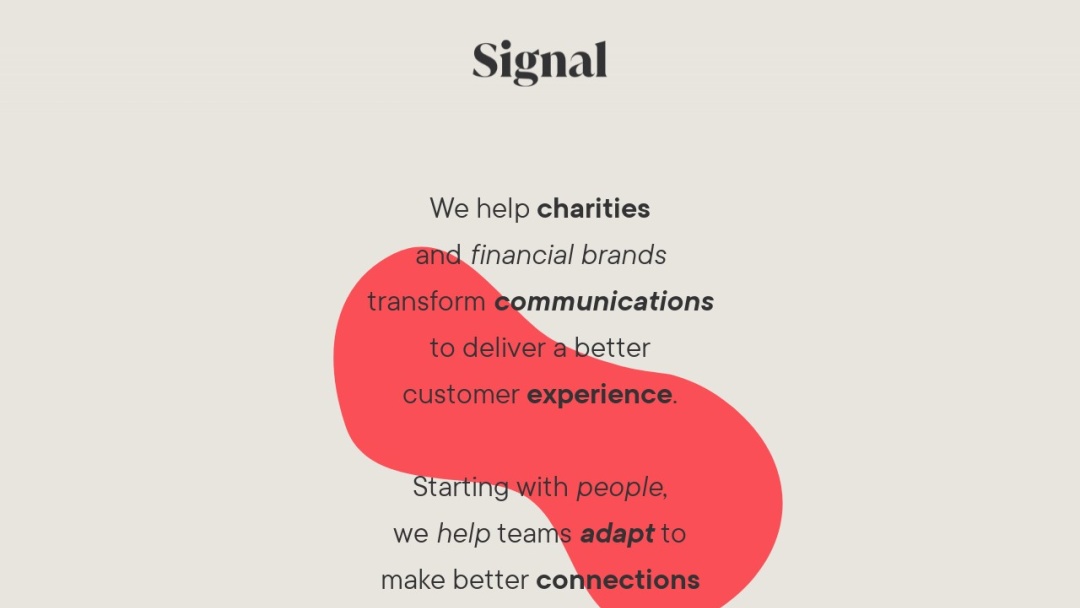 Screenshot of Cello Signal's Website