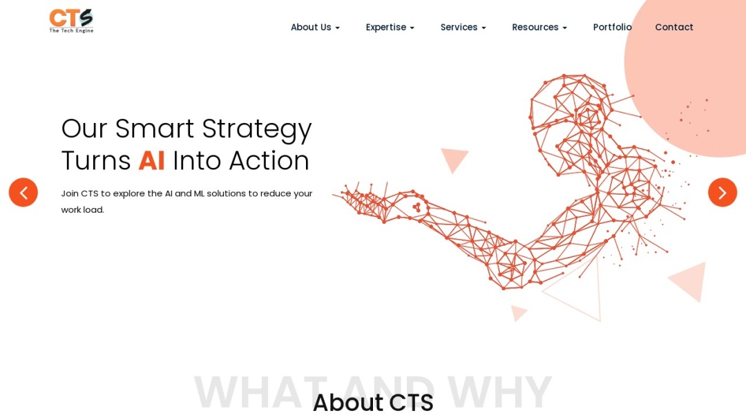 Screenshot of Chawtech Solutions Pvt. Ltd.'s Website