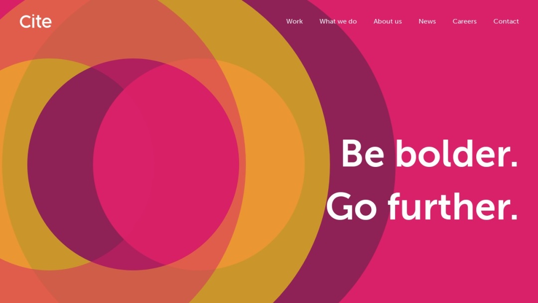 Screenshot of Cite's Website