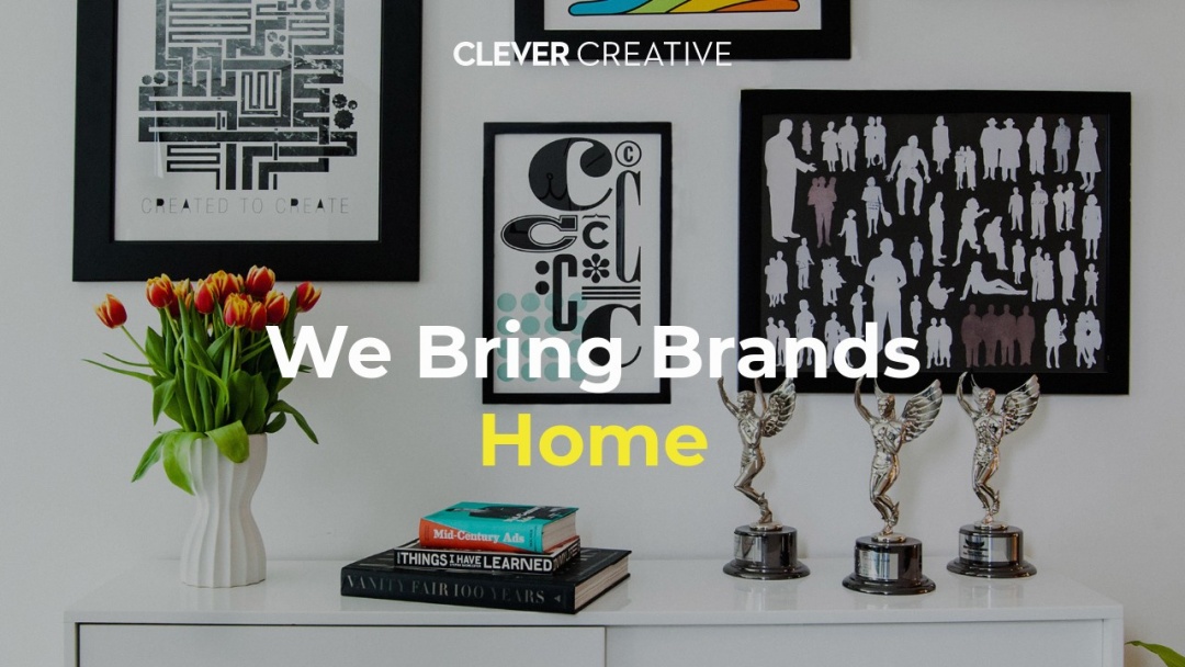 Screenshot of Clever Creative Inc.'s Website