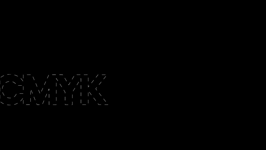 Screenshot of CMYK's Website