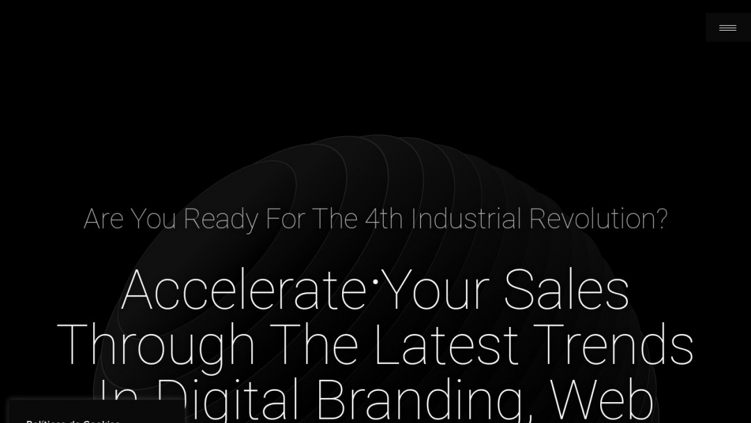 Screenshot of Code&Sign's Website