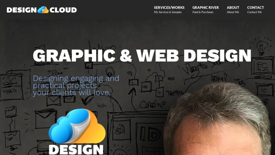 Screenshot of Design Cloud Studios's Website