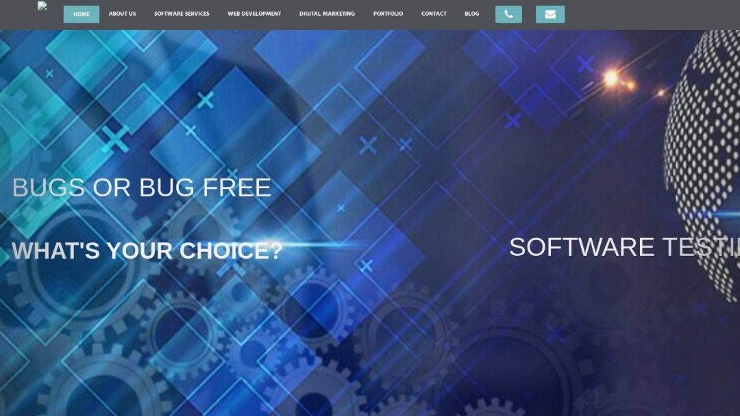 Screenshot of DigiSciFi Technologies's Website