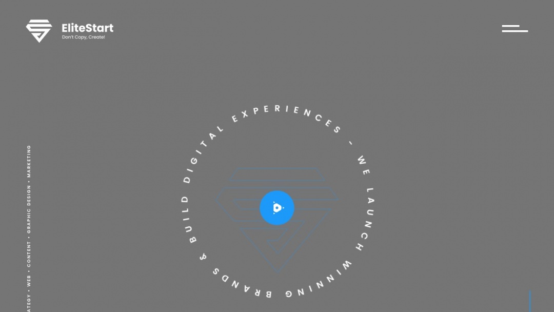 Screenshot of EliteStart's Website