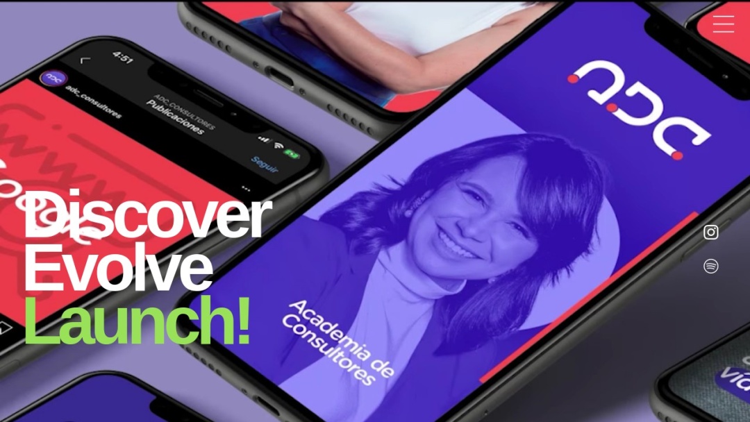 Screenshot of EME Marketing & Consulting's Website